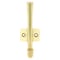 National Hardware National Hardware Powell Medium Brushed Gold Aluminum 4-15/16 in. L Angled Hook 60 lb 1 pk N337-914 - alternate 3
